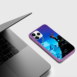 Чехол iPhone 11 Pro матовый Construction Time Again - Depeche Mode, цвет: 3D-фиолетовый — фото 2
