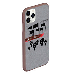 Чехол iPhone 11 Pro матовый LiVE SPiRiTS SOUNDTRACK - Depeche Mode, цвет: 3D-коричневый — фото 2