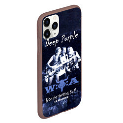 Чехол iPhone 11 Pro матовый From The Setting Sun In Wacken - Deep Purple, цвет: 3D-коричневый — фото 2