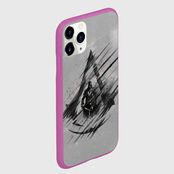 Чехол iPhone 11 Pro матовый Знак Ассасинов, цвет: 3D-фиолетовый — фото 2