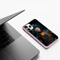Чехол iPhone 11 Pro матовый HL Alyx, цвет: 3D-розовый — фото 2