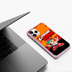 Чехол iPhone 11 Pro матовый Friday Night Funkin, цвет: 3D-розовый — фото 2