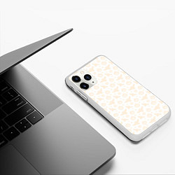 Чехол iPhone 11 Pro матовый Patern Halloween 24, цвет: 3D-белый — фото 2