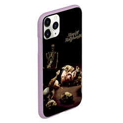 Чехол iPhone 11 Pro матовый Ведьма с третьим глазом, цвет: 3D-сиреневый — фото 2