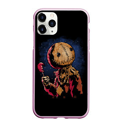 Чехол iPhone 11 Pro матовый Живое Чучело Halloween, цвет: 3D-розовый