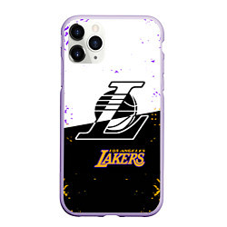 Чехол iPhone 11 Pro матовый Коби Брайант Los Angeles Lakers,