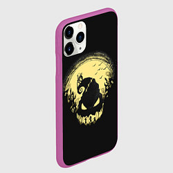 Чехол iPhone 11 Pro матовый Кошмар Джека The Nightmare before Christmas, цвет: 3D-фиолетовый — фото 2