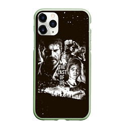 Чехол iPhone 11 Pro матовый THE LAST OF US ЭЛЛИ И ДЖОЭЛ ОДНИ ИЗ НАС, цвет: 3D-салатовый