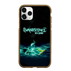 Чехол iPhone 11 Pro матовый Evanescence lost in paradise, цвет: 3D-коричневый