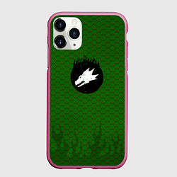 Чехол iPhone 11 Pro матовый Саламандры чешуя дракона