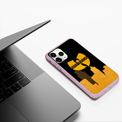 Чехол iPhone 11 Pro матовый WU-TANG CLAN CITY, цвет: 3D-розовый — фото 2