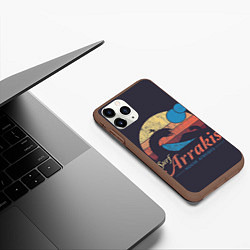 Чехол iPhone 11 Pro матовый Дюна Арракис, цвет: 3D-коричневый — фото 2
