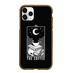 Чехол iPhone 11 Pro матовый The Coffee Occult, цвет: 3D-коричневый