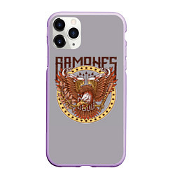 Чехол iPhone 11 Pro матовый Ramones Eagle