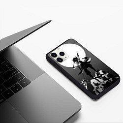 Чехол iPhone 11 Pro матовый СЯО ОХОТНИК НА ДЕМОНОВ, цвет: 3D-черный — фото 2