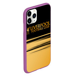 Чехол iPhone 11 Pro матовый Ливерпуль Футбольный клуб, цвет: 3D-фиолетовый — фото 2