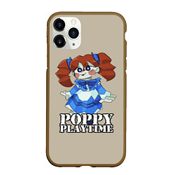 Чехол iPhone 11 Pro матовый Poppy Playtime, цвет: 3D-коричневый