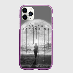 Чехол iPhone 11 Pro матовый DEATH STRANDING PRESIDENT USA, цвет: 3D-фиолетовый