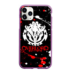 Чехол iPhone 11 Pro матовый OVERLORD оверлорд, цвет: 3D-фиолетовый