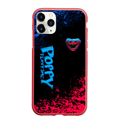 Чехол iPhone 11 Pro матовый Poppy Playtime, цвет: 3D-красный