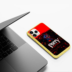 Чехол iPhone 11 Pro матовый Poppy Playtime, цвет: 3D-желтый — фото 2