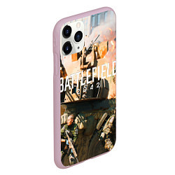 Чехол iPhone 11 Pro матовый Battlefield 2042 - отряд, цвет: 3D-розовый — фото 2