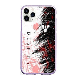 Чехол iPhone 11 Pro матовый Destiny Кровавые пятна, цвет: 3D-светло-сиреневый