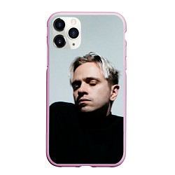 Чехол iPhone 11 Pro матовый Рома Литвинов, цвет: 3D-розовый