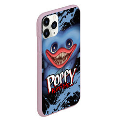 Чехол iPhone 11 Pro матовый POPPY PLAYTIME: HUGGY, цвет: 3D-розовый — фото 2