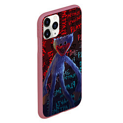 Чехол iPhone 11 Pro матовый HUGGY WUGGY, цвет: 3D-малиновый — фото 2