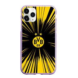 Чехол iPhone 11 Pro матовый Borussia Dortmund Crush Theme, цвет: 3D-сиреневый