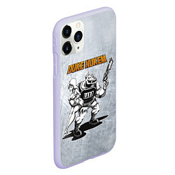 Чехол iPhone 11 Pro матовый LARD NPC IRON, цвет: 3D-светло-сиреневый — фото 2