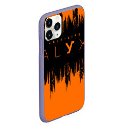 Чехол iPhone 11 Pro матовый ХАЛФ-ЛАЙФ HALF-LIFE, цвет: 3D-серый — фото 2