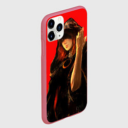 Чехол iPhone 11 Pro матовый ELden ring девушка, цвет: 3D-малиновый — фото 2
