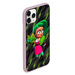 Чехол iPhone 11 Pro матовый Lola brawlstars game, цвет: 3D-розовый — фото 2