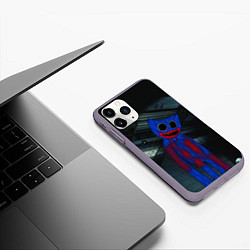 Чехол iPhone 11 Pro матовый POPPY PLAYTIME - ПОППИ ПЛЕЙТАЙМ ИГРА - ХАГГИ ВАГГИ, цвет: 3D-серый — фото 2
