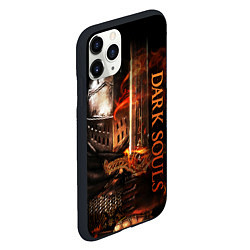 Чехол iPhone 11 Pro матовый Dark Souls - The Ashen One, цвет: 3D-черный — фото 2