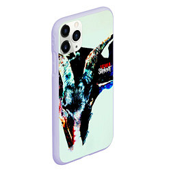 Чехол iPhone 11 Pro матовый Iowa - Slipknot, цвет: 3D-светло-сиреневый — фото 2