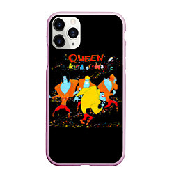 Чехол iPhone 11 Pro матовый A Kind of Magic - Queen, цвет: 3D-розовый