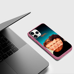 Чехол iPhone 11 Pro матовый Queen - The Miracle, цвет: 3D-малиновый — фото 2