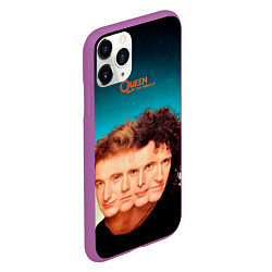 Чехол iPhone 11 Pro матовый Queen - The Miracle, цвет: 3D-фиолетовый — фото 2