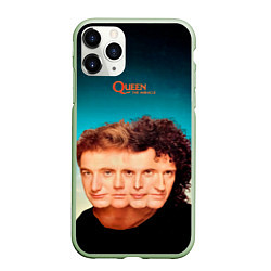 Чехол iPhone 11 Pro матовый Queen - The Miracle, цвет: 3D-салатовый