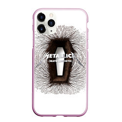 Чехол iPhone 11 Pro матовый Death Magnetic - Metallica, цвет: 3D-розовый