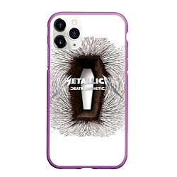 Чехол iPhone 11 Pro матовый Death Magnetic - Metallica, цвет: 3D-фиолетовый