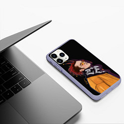 Чехол iPhone 11 Pro матовый Gone Fludd on style, цвет: 3D-светло-сиреневый — фото 2