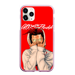 Чехол iPhone 11 Pro матовый Gone Fludd from Hell, цвет: 3D-розовый