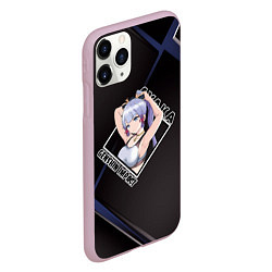 Чехол iPhone 11 Pro матовый Аяка Камисато Ayaka Kamisato, Genshin Impact, цвет: 3D-розовый — фото 2