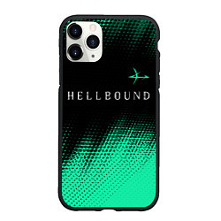 Чехол iPhone 11 Pro матовый HELLBOUND - ARROWHEADS - Полутона, цвет: 3D-черный