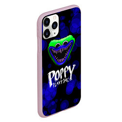 Чехол iPhone 11 Pro матовый Poppy Playtime воздушные шары, цвет: 3D-розовый — фото 2