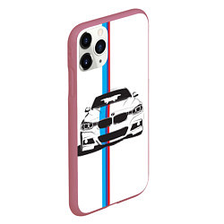 Чехол iPhone 11 Pro матовый BMW WILD BEAST, цвет: 3D-малиновый — фото 2